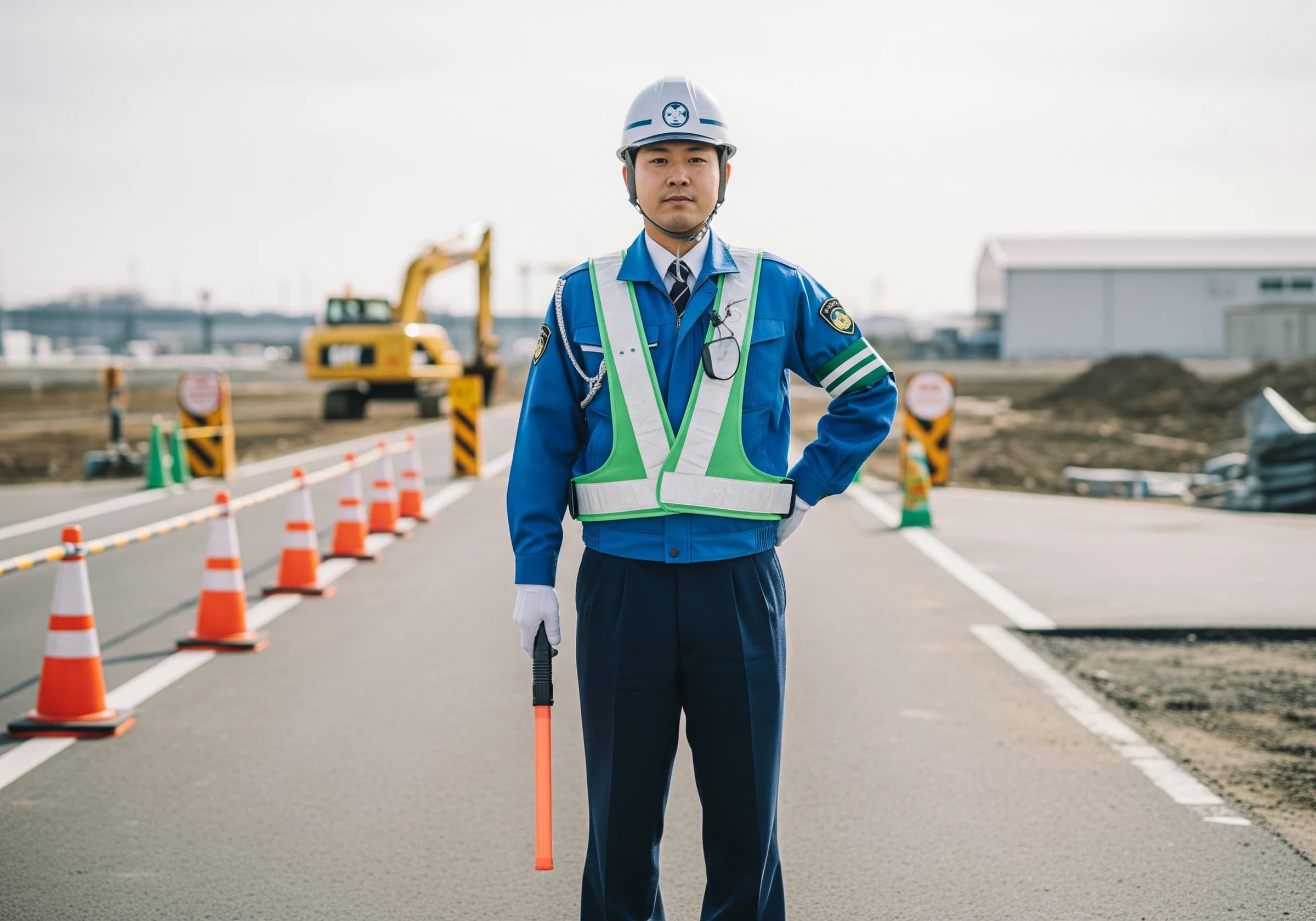 資格を持つ警備スタッフが対応